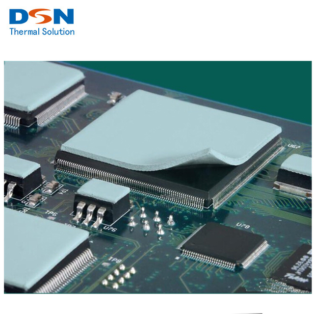 thermal silicon pad thermal conductive pad for gpu cpu