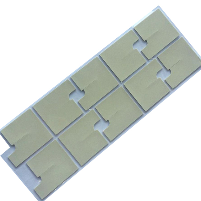 heat sink gpu thermal conductive silicone gap pad 1mm for gpu manufacturer