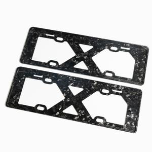 Professional Customized Carbon Fiber License Plate Frame