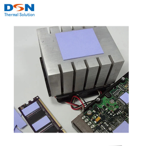 heat sink thermal pad high conductivity thermal gap pads for gpu battery 