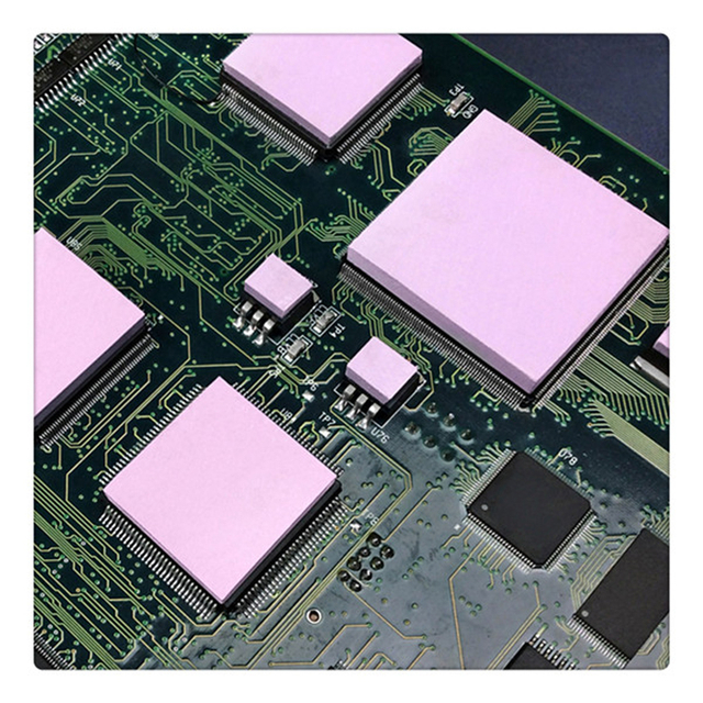 heat sink gpu thermal conductive silicone gap pad 1mm for gpu manufacturer
