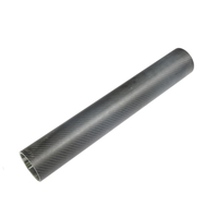 Round Carbon Fibre Tube Round Carbon Tubing Carbon Fiber Tube Custom Sizes