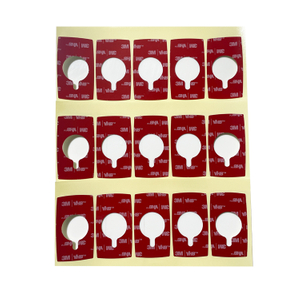 Die Cut 3M 7381 7866 Support Custom Logo Tamper-proof Indication Self-adhesive Labels Seals Label Materials 