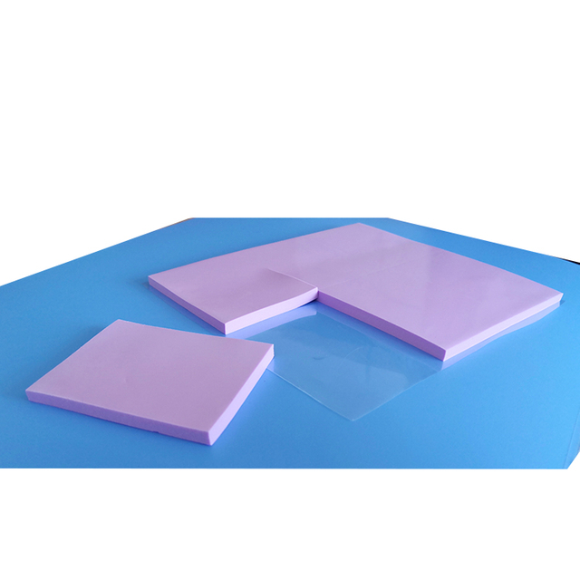 high conductivity gpu cpu adhesive silicone rubber thermal insulation pad for mobile phone thermal silicone conductive gap pad