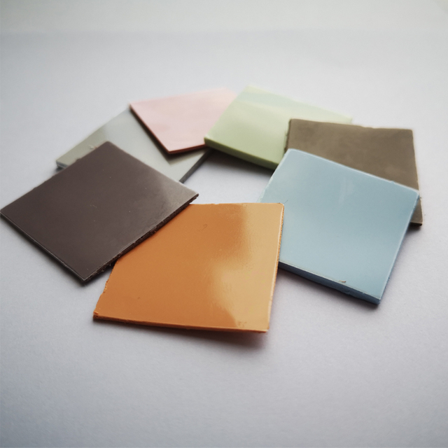 heat sink aluminum gpu cpu thermal conductive silicone pad for battery pack